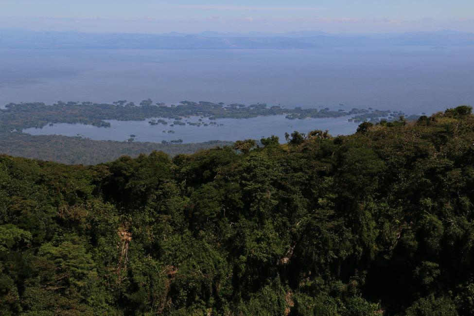 Le lac Nicaragua et les Isletas