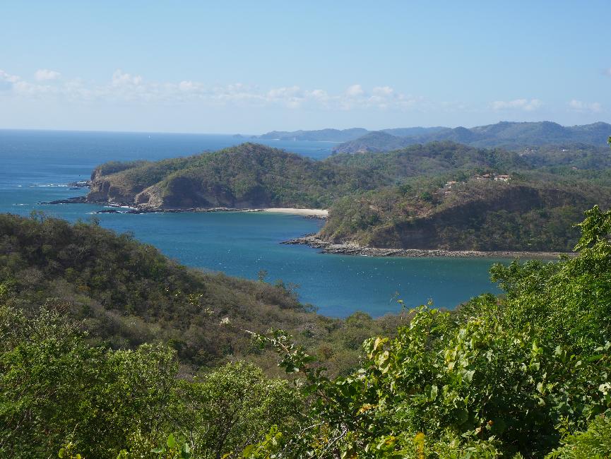 Vue depuis le Christ, vers les plages du Nord
