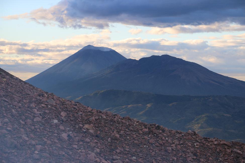 Le San Cristobal, depuis le Telica