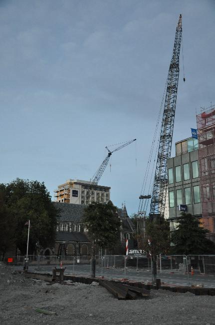 Christchurch ; le centre ville