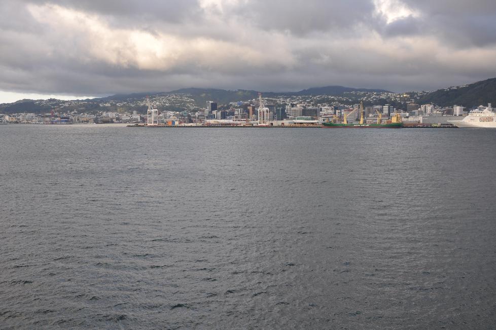 Wellington, au départ du ferry