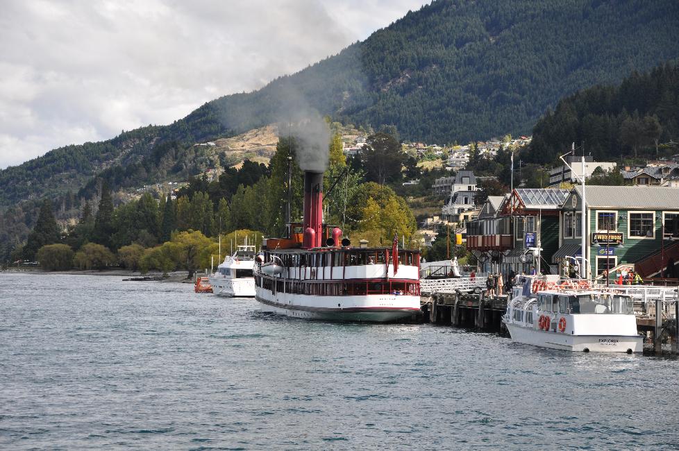 Queenstown ; le lac Wakatipu 