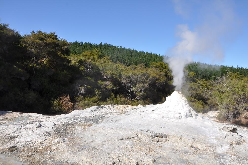 Wai-O-Tapu ; site du geyser