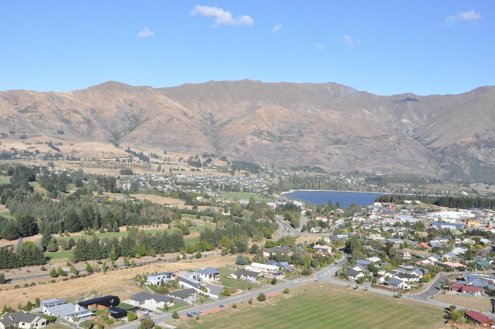 Wanaka ; balade sur le mont Iron