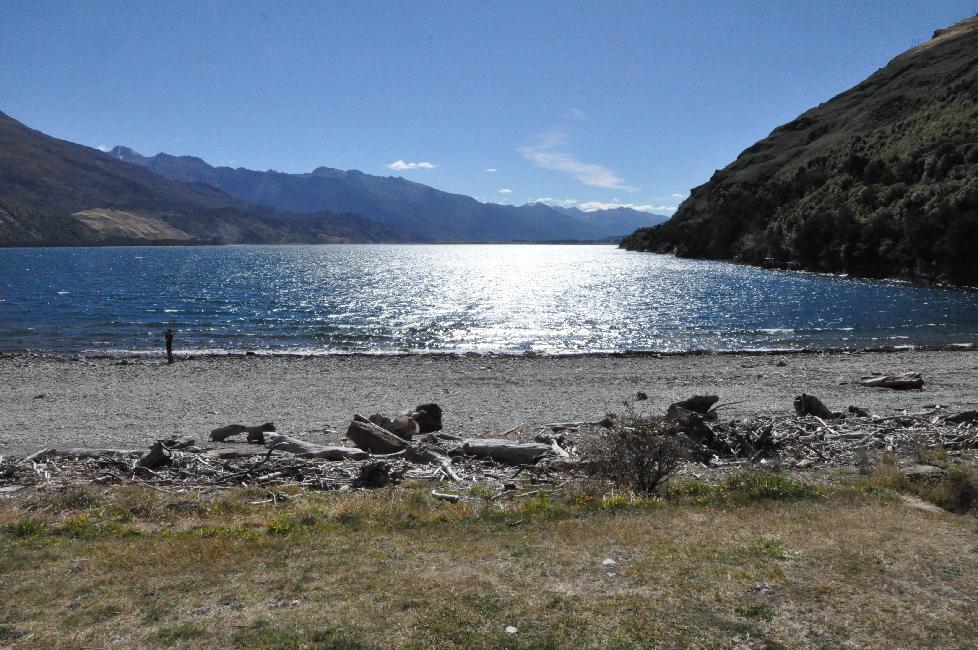 Boundary Creek, sur le lac Wanaka