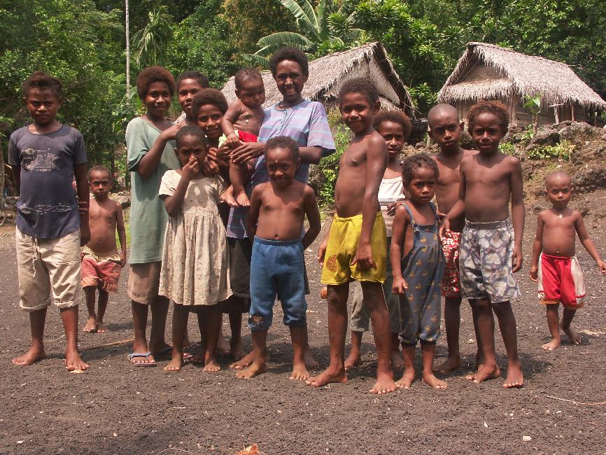 Comme toujours, les villageois nous réservent un accueil chaleureux