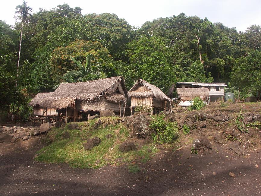 Vue sur l'un des villages de l'île