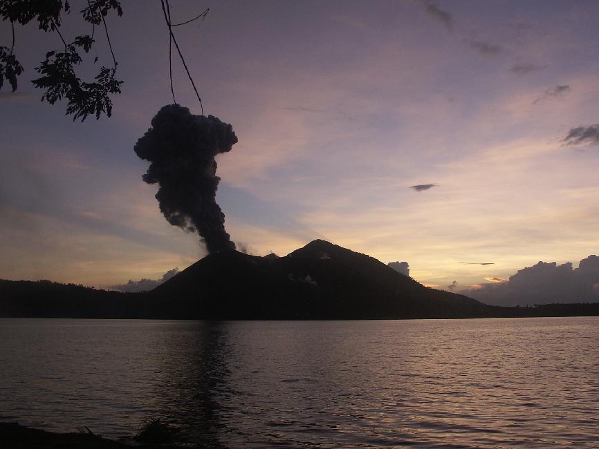 La caldeira de Rabaul