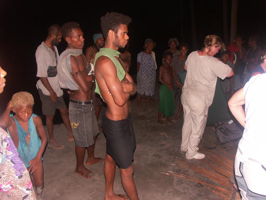 Notre installation suscite une curiosité générale