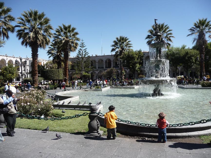 Arequipa ; place d'armes