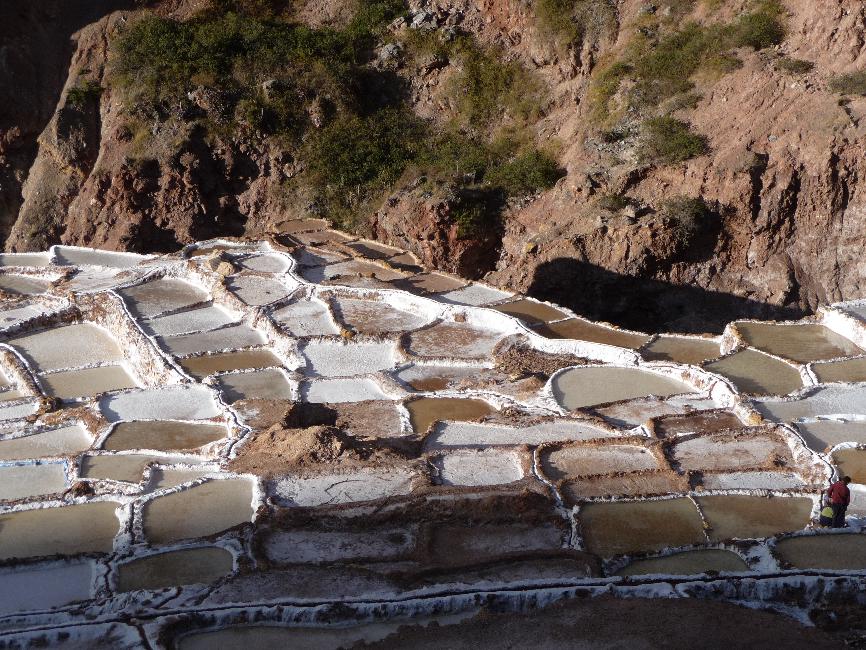 Salines de Maras, Ollantaytambo
