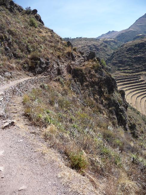Ruines de Pisac ; sentier