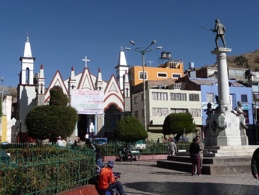 Puno ; Parque Pino