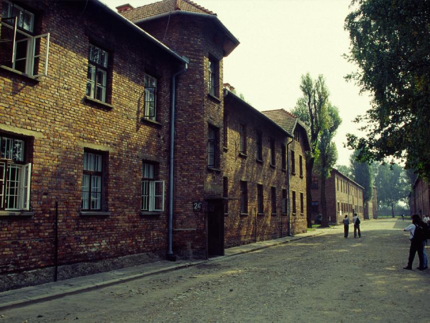 Le camp de concentration d'Auschwitz