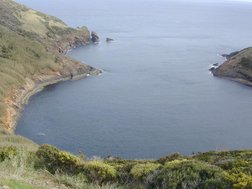 Petite caldeira, à côté de la ville