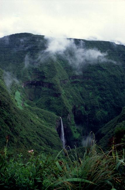 Le trou de fer, pendant une brève éclaircie