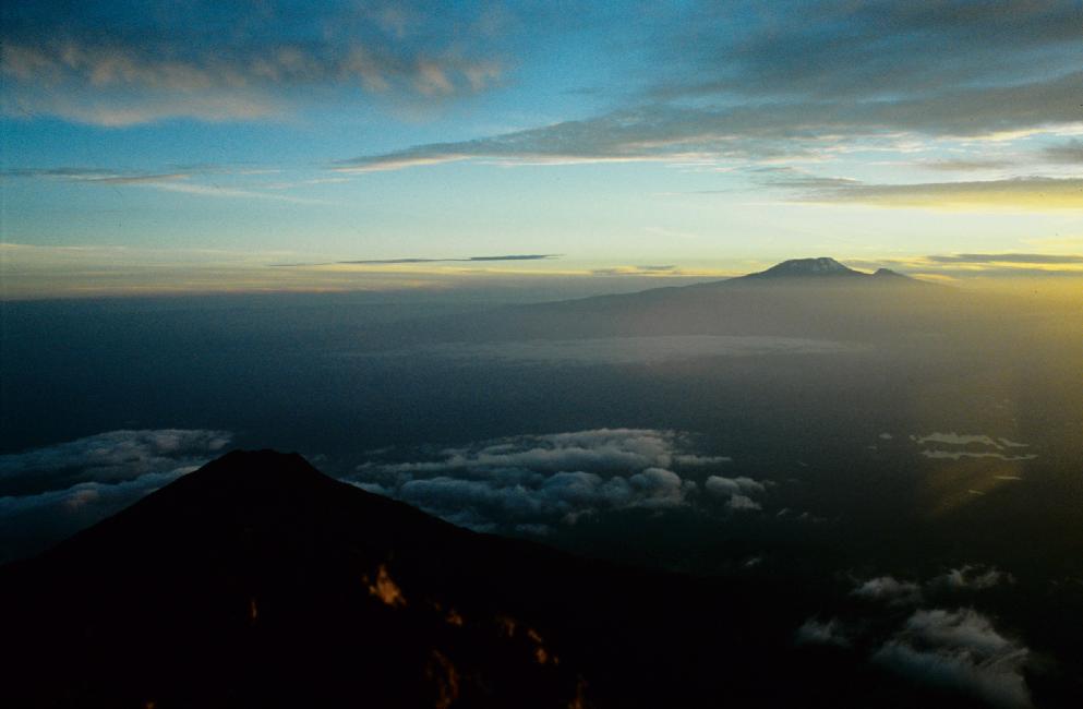 Le Kilimanjaro, au lever du soleil