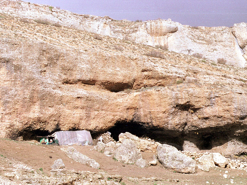 Campement de bergers semi-nomades