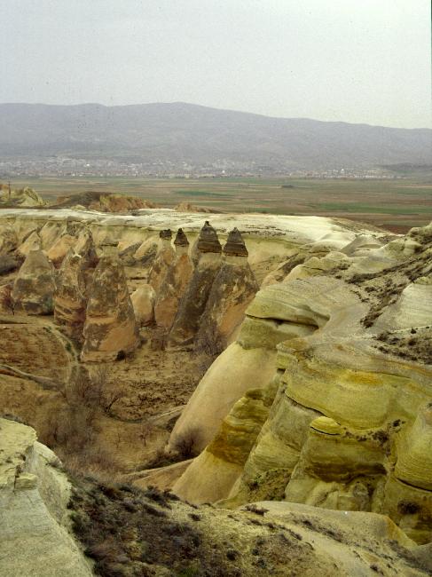 Vue sur la vallée des fées